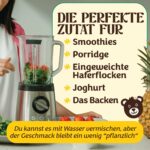 boho Bio Veganes Proteinpulver 1kg – Ungesüsst & Aromafrei für Fitness & Ernährung – Bild 7
