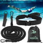 InemzTal Premium Schwimmgürtel Erwachsene – Elastische Schwimmhilfe bis 8,5 m für Pooltraining