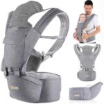 Kisdream 9-in-1 Babytrage mit ergonomischem M-Sitz – Für Babys 3–36 Monate