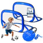 ELANI Fussballtor Kinder 2er Set – Pop-Up Klapptor für Garten & Indoor