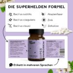 Fairment SuperMikroben® – 3 Mrd. KBE Probiotika mit Zink, vegan & histaminfrei – Bild 2