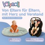 Valy & Oli Spielbogen Baby XXL – Höhenverstellbar mit 5 Sensorischen Spielzeugen – Bild 7