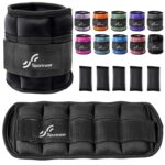 Sportneer Verstellbare Knöchelgewichte 0,9–4,5 kg – Modulares Trainingsgewicht für Fitness & Joggen