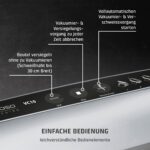 CASO VC10 Vakuumierer – Vollautomatisches Vakuumiergerät mit 30cm Schweissnaht – Bild 4