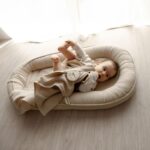PaLulli® Baby Nestchen 100x60cm – Musselin-Babynest mit Matratze aus 100% Baumwolle – Bild 2