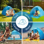 Active Era Pop-Up Strandmuschel UPF 50+ – UV-Schutz Strandzelt für 2–3 Personen – Bild 7