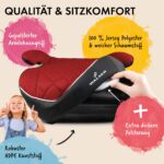 WALSER Andy Kindersitzerhöhung ISOFIX – ECE R 129 Booster Seat für 125-150 cm – Bild 3