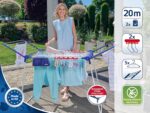 Leifheit Pegasus 200 Solid Comfort Wäscheständer – 20m Trockenlänge, klappbar – Bild 4
