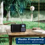 Gallypek DAB+ FM Digitalradio mit Bluetooth 5.0 – Tragbares Küchenradio mit Akku & Solarladung – Bild 5