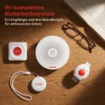 RenseCum Hausnotruf 4er-Set mit WLAN – IP55 wasserdicht, ABO-frei, App-Benachrichtigung für Senioren – Bild 3