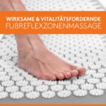Wellax Akupressurmatte mit Kissen – Kokosfasern für Entspannung & Schmerzlinderung – Bild 6