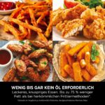 Ninja Heissluftfritteuse 4,7L AF110EU – 3in1 Frittieren, Aufwärmen & Dörren für 1–2 Personen – Bild 7