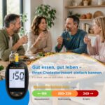 FORA 6 Connect Cholesterin Messgerät mit Bluetooth – 6-in-1 Starterset für Zuhause – Bild 3