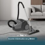 Akitas C5 Bodenstaubsauger mit Beutel – 850W Saugleistung für Allergiker & Haustiere – Bild 3