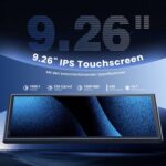 Krunia 9,26" Drahtloses CarPlay Display – Apple CarPlay & Android Auto mit GPS & Rückfahrkamera – Bild 4