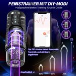 Honeyexp KI-Masturbator mit 7 Teleskop- & Rotationsmodi – APP-gesteuert für Männer – Bild 6