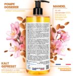 2000 ml Bio Mandelöl Kaltgepresst – Natürliche Hautpflege & Haarpflege von bleu & marine Bretania – Bild 2