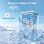 Comfee 99L Gefriertruhe mit Inverter-Kompressor – Leise 38dB & flexible Kühl-/Gefrierfunktion – Bild 6
