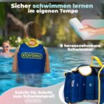 KIDVERSE Schwimmweste Kinder – TÜV-geprüfte Schwimmhilfe mit verstellbarem Auftrieb ab 2 Jahren – Bild 5