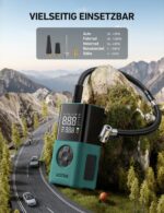 AstroAI Kabellose Elektrische Luftpumpe – Tragbare Akku-Fahrradpumpe mit LED für Fahrrad, Auto & Motorrad – Bild 6