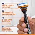 Gillette Fusion5 Power Nassrasierer für Herren – 5 Klingen für gründliche Rasur – Bild 6