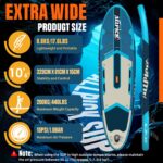 ALLPICK Premium SUP Board Set 320 cm – Aufblasbares Stand-Up-Paddleboard mit Kamerahalterung & Zubehör – Bild 3