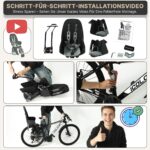 Campela Kinderfahrradsitz 9–22 kg mit TÜV – Sicherer Fahrradsitz für Kinder ab 9 Monaten – Bild 6