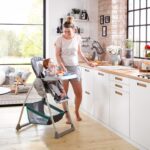 hauck Sit N Relax 2in1 – Mitwachsender Hochstuhl mit Babyliege für Neugeborene bis 15 kg – Bild 4