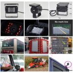 Rückfahrkamera mit 18 IR-LEDs & 120° Weitwinkel – Nachtsicht für LKW, Bus & Anhänger 12V-24V – Bild 2
