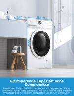 Midea MF10EW70BA10 Waschmaschine 7 kg – Inverter Quattro Motor mit Dampffunktion – Bild 4