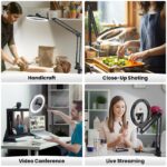 LUXSURE Ringlicht mit Stativ – Overhead-Setup für Food-Videos & Content Creation – Bild 2