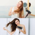 LEBENLANG 2100W Ionen-Föhn mit Kaltluft – Klappbarer Reiseföhn für glänzendes Haar – Bild 7
