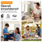 Dimono Lunchbox 2400ml – Auslaufsichere Edelstahl-Bento-Box mit Trennfächern – Bild 3