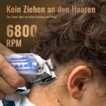 Jack & Rose Haarschneidemaschine mit Carbonklingen & T-Blade Trimmer – Kabelloses Profi Pflegeset für Herren – Bild 3