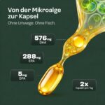 NatuRise Omega-3 Kapseln Vegan – 869mg DHA, EPA & DPA täglich – Hochdosiert – Bild 7