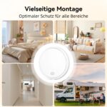 CHZHVAN Rauchmelder 6er Set – 10 Jahre Batterie, EN14604 zertifiziert, 85dB Alarm – Bild 7
