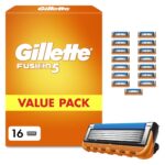 Gillette Fusion5 Rasierklingen 16er Pack – Premium Nassrasierer für Herren