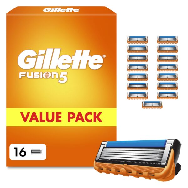Gillette Fusion5 Rasierklingen 16er Pack – Premium Nassrasierer für Herren