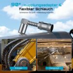 Seesii 400 ml Fettpresse 8000 PSI mit Schnellkupplung – Profiwerkzeug für Fahrzeuge & Landmaschinen – Bild 3