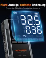 WOLFBOX 4000A Starthilfe & Luftkompressor – 88.8Wh Powerbank für Fahrzeuge & Mobile Geräte – Bild 5