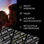 BILLY BOY 100er Mix-Sortiment – Kondome mit Farben, Aromen & Noppen für mehr Abwechslung – Bild 8