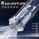Seekheart Elektrische Penispumpe mit 6 Saugstufen & LCD-Display – Vakuumpumpe für Männer – Bild 2