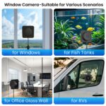 aidowocam Fensterkamera 2K – WiFi Überwachung innen/aussen mit Farb-Nachtsicht & Bewegungserkennung – Bild 8