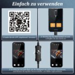 Ennovor 1920 HD Endoskopkamera – 5m Inspektionskamera mit 8 LED für Android & iOS – Bild 8