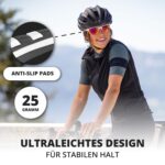 NAKED Optics Sportbrille mit TR90 & UV400-Schutz – Leichte Fahrradbrille für Herren & Damen – Bild 4