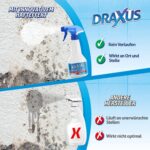DRAXUS Profi Schimmelentferner 2er-Set – Hocheffektives Spray mit Aktiv-Chlor & Hafteffekt – Bild 4