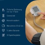 OMRON X2+ Connect Oberarm-Blutdruckmessgerät – Klinisch validiert mit Bluetooth & App – Bild 4