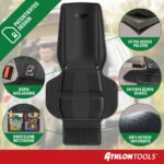 ATHLON TOOLS 2er-Set Kindersitzunterlage mit Seitenschutz & Isofix – Autositzschutz – Bild 6