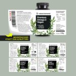 natural elements Premium Omega 3 Vegan – 60 Kapseln mit 800mg DHA & 400mg EPA – Bild 6