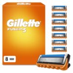 Gillette Fusion5 Power Rasierklingen für Herren, 8er Pack – Gründliche & komfortable Nassrasur